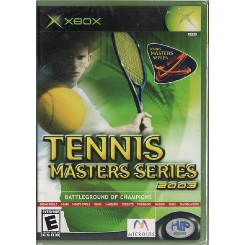 Tennis Masters Series 2003 (Xbox) NEW sealed