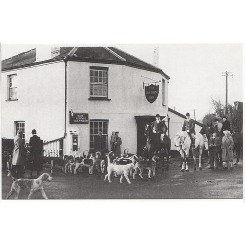Iron Horse Inn Pub Reproduction Postcard Letter Box Study Group