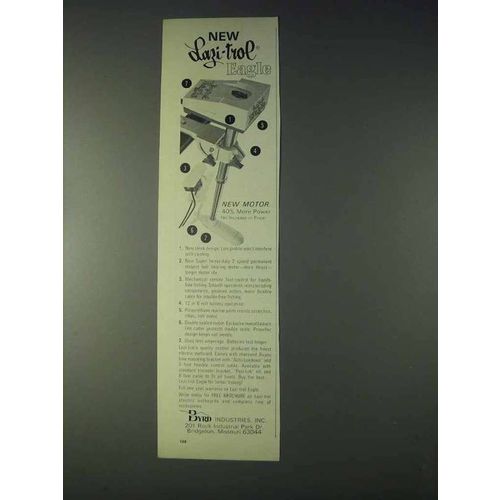 1972 Byrd Lazi-Trol Eagle Outboard Motor Ad
