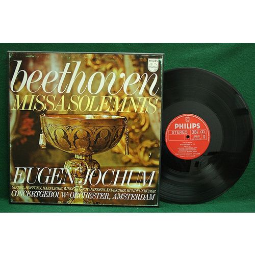 Jochum/Giebel/Hoffgen/Haefliger - Beethoven: Missa Solemnis - 2-LP - 6799 001-NM