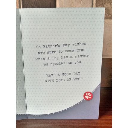 Father's Day Card - From The Dog - 012