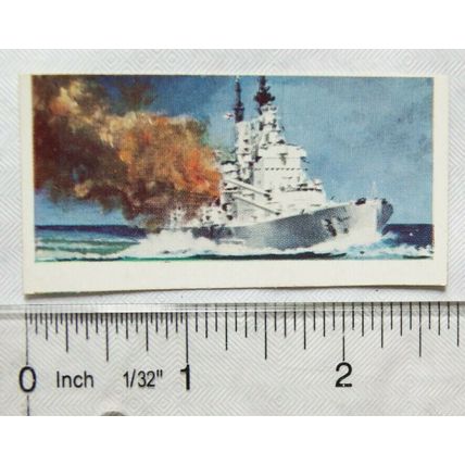 Lyons Tea card HMS 1902-1962 No. 23 HMS Vanguard, battleship