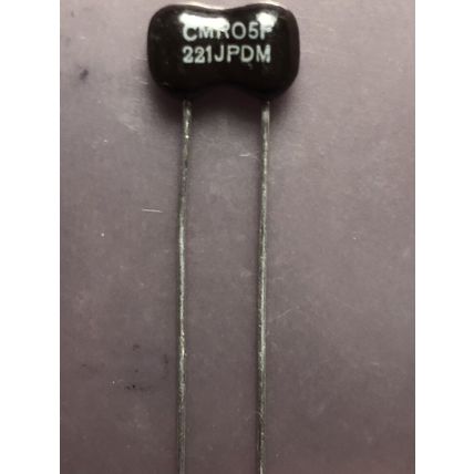 CMR05F221JPDM CORNELL DUBILIER CAP MICA 220pF 5% 500V