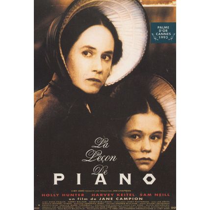 La Lecon De Piano Harvey Keitel French Film Poster Postcard