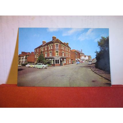 HIGH STREET, OVERSTRAND, NORFOLK, unused postcard by E. Fathers =