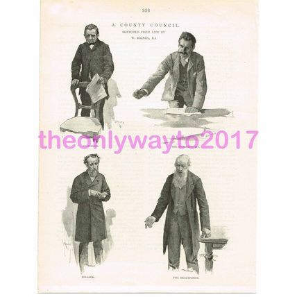 County Council (1), W Rainey, Victorian Book Illustration, 1891