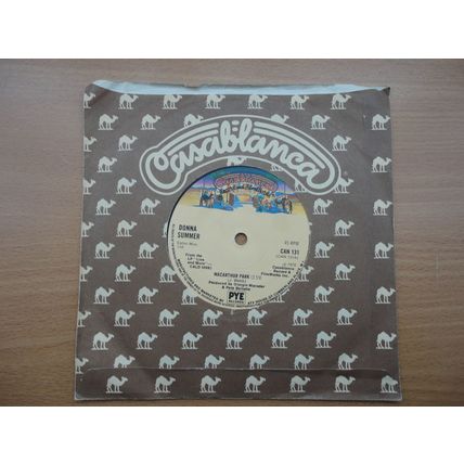 Donna Summer 1978 7" Single Macarthur Park b/w Once Upon A Time
