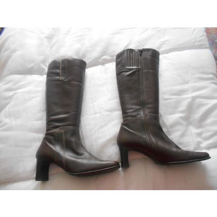 Brown Leather Boots