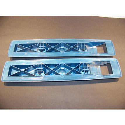 1966 67 68 Chrysler Dodge Plymouth 16 1/4" Blue Front Armrest Bases OEM 2589584