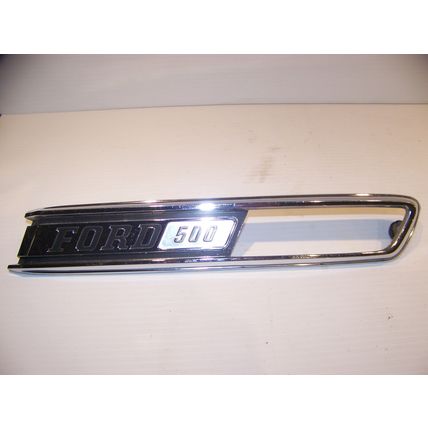 1968 72 FORD TRUCK 500 HOOD TRIM OEM #C8TB-16720-L RH