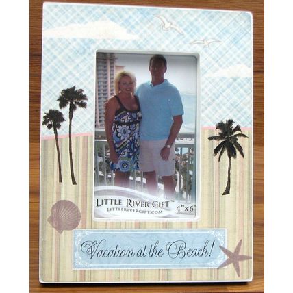 Vacation At The Beach! 4" X 6" Frame