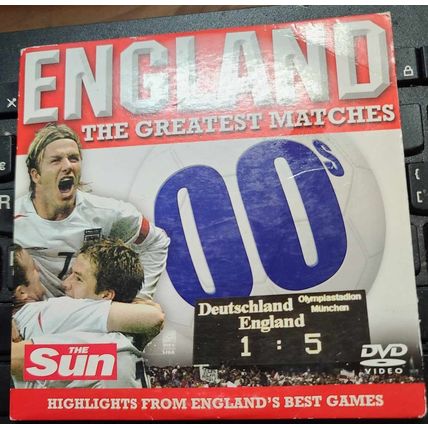 England DVD Promo The Sun Greatest Matches 00's 2000 Highlights From The Best