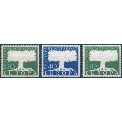 EUROPA - West Germany 1957 - MNH - MiNr 268/9 & 294