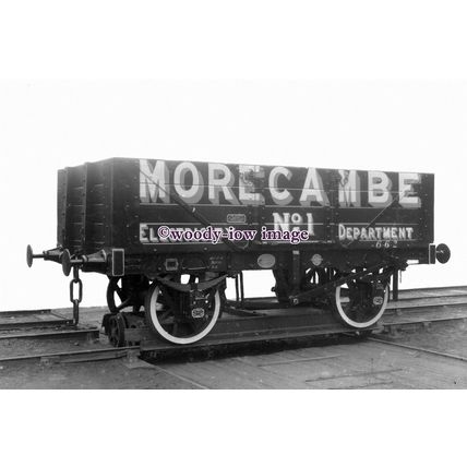 pu3230 - Wagon - No.1 Morecambe Electricity Department - print 6x4