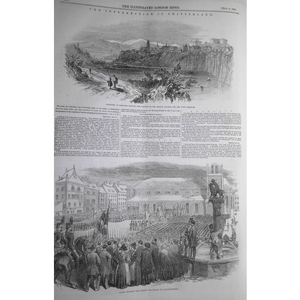 Illustrated London News Nov 6, 1847 -Switzerland Insurrection; Wanganui Conflict
