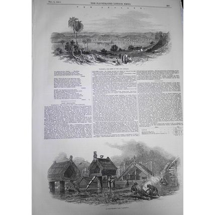 Illustrated London News Nov 6, 1847 -Switzerland Insurrection; Wanganui Conflict
