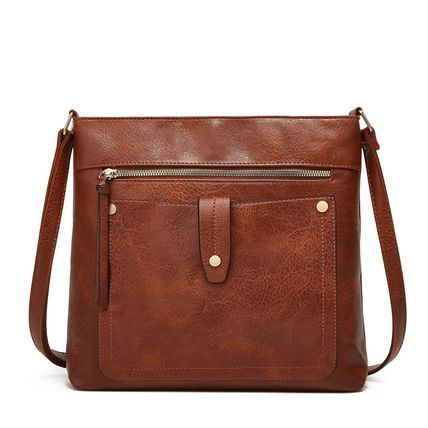 Women Vegan Leather Handbags Tote Purse Shoulder Bag Large Ladies Hobo Bags Brow