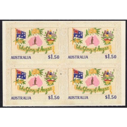 AUSTRALIA: 2025 ANZAC DAY, POSTCARDS FROM THE FRONT, 4 MNH SELF-ADHESIVE STAMPS.
