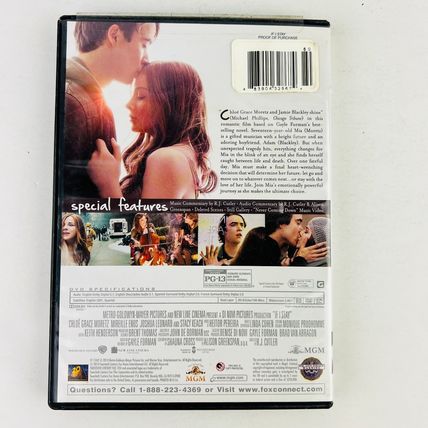 If I Stay DVD Chloe Grace Moretz, Jamie Blackley