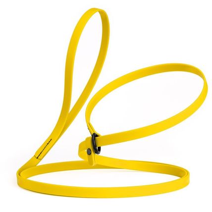 Dog Pet Waterproof Slip Lead - W1/2" x L7' - Lemon Yellow