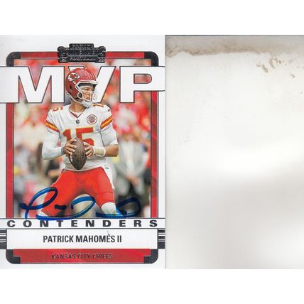 PATRICK MAHOMES II 2022 AUTOGRAPHED KANSAS CITY CHIEFS SUPER BOWL CHAMPION QB