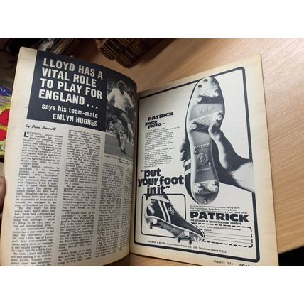GOAL MAGAZINE #258 11 AUG 1973 UK FOOTBALL MAGAZINE - GOAL KINGS (LL)