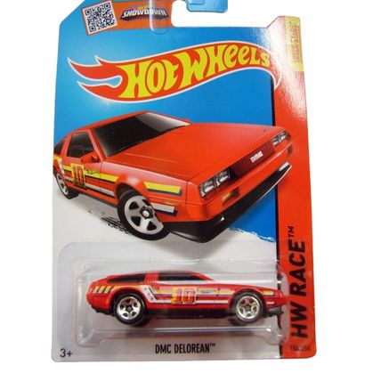 DeLorean Hot Wheels Rojo