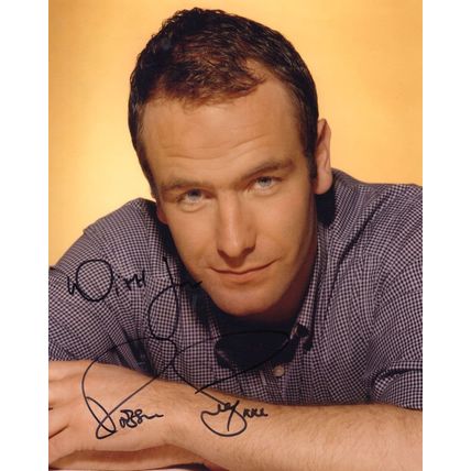 Robson Green Soldier Soldier 10x8 Hand Signed Photo