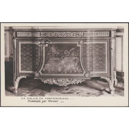 Commode par Riesner, Fontainebleau, c.1920s - Musées Nationaux Photo CPA