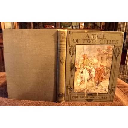 A Tale Of Two Cities Retold For Children By Alice F. Jackson 1913 Great Shape