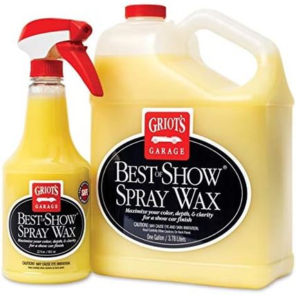 Griot'S Garage Best of Show Spray Wax for Car Detailing, Works on Paint Protecti