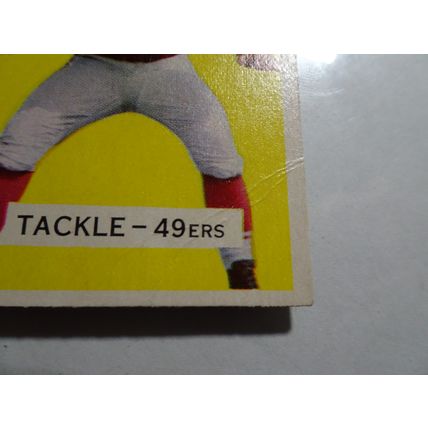 1957 Topps Football Card # 006 Leo Nomellini Good (2) San Francisco 49ers