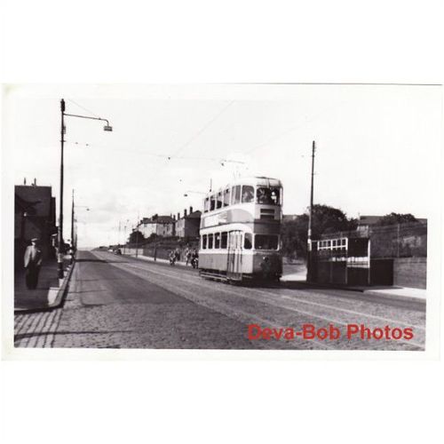 Tram Photo GLASGOW Cunarder Tramcar Car 1341 Corporation Tramways