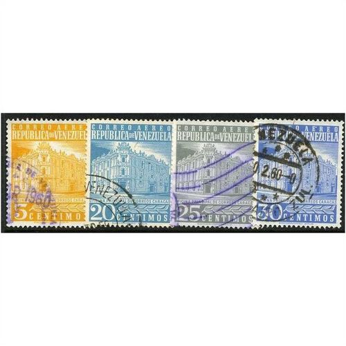 1958/1962 4 different values - #394 fine used (o) - Airmail