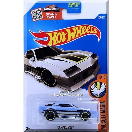 Hot Wheels - Camaro Z28: Muscle Mania #6/10 - #126/250 (2016) *Blue Edition*