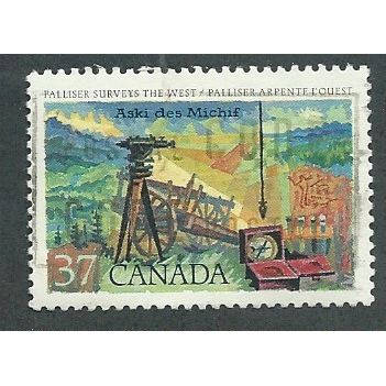 CAN 1988 37c 'EXPLORATION OF CANADA (3RD SERIES) ' FINE USED (EBID41-559)