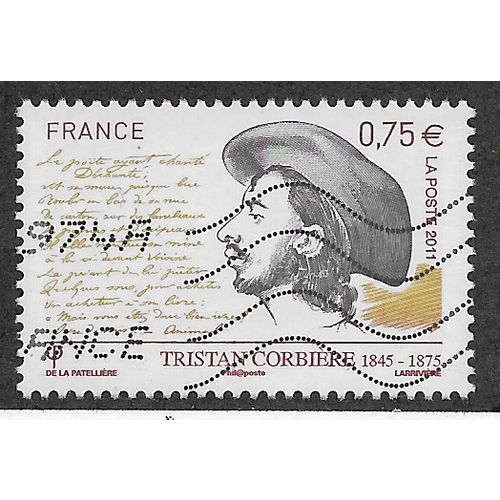 FRA 2011 €0.75 'TRISTAN CORBIERE ' FINE USED (EBID61-023)