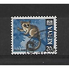 Kenya.SG23 20c Lesser Bushbaby.Fine Used.Feb21b