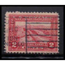 Used 398 2c Panama Canal Barely Clears K1224