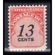 J103 13c Postage Due Fine MNH KA1057