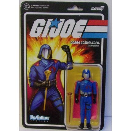 G. I. JOE ' COBRA COMMANDER ' action figure ( ReAction)