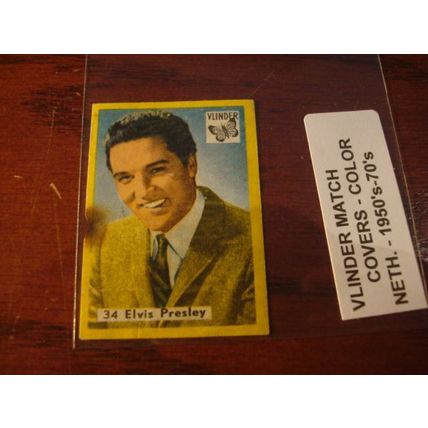 1950-1970, VLINDER Match Covers, 5-Covers, ELVIS/RAQUEL WELCH/NATALIE WOOD