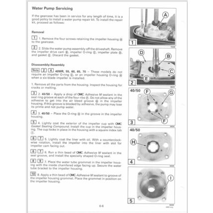 Johnson 2000 SS 40 Thru 70 Outboard Motor Service Manual 1999 787069 PDF