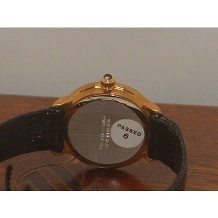 Pre-Owned Women’s Defonte Black & Gold Analog Dress Watch