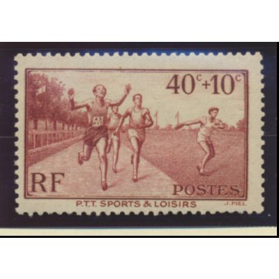 France Stamp Scott #B61, Mint Hinged