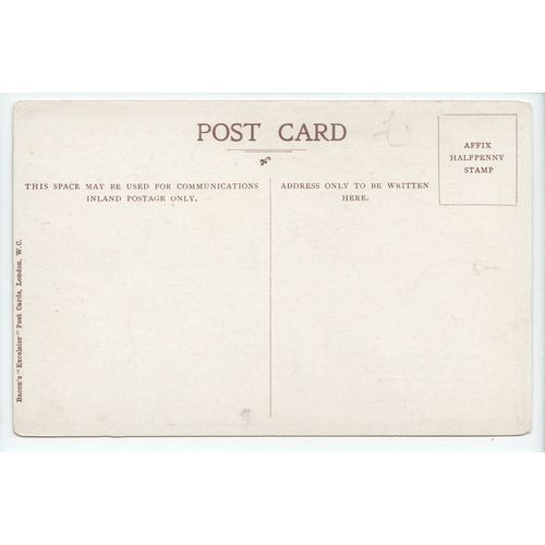 Old Isle of Wight Map Postcard G W Bacon