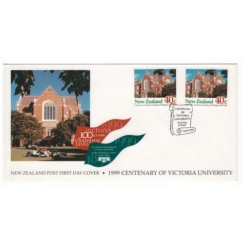 NEW ZEALAND 1999 VICTORIA UNIVERSITY WELLINGTON FIRST DAY COVER