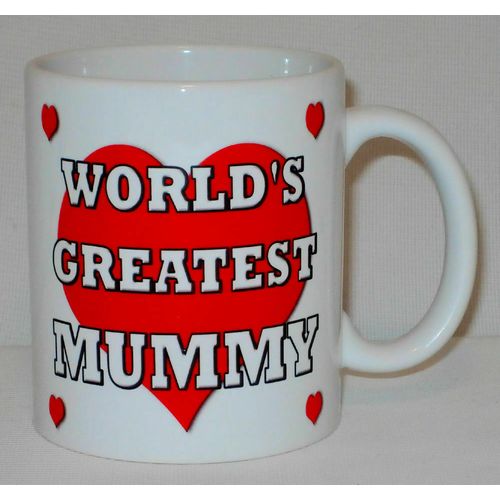 World's Greatest Mummy Mug Can Personalise Great Mum Mother's Day Birthday Gift