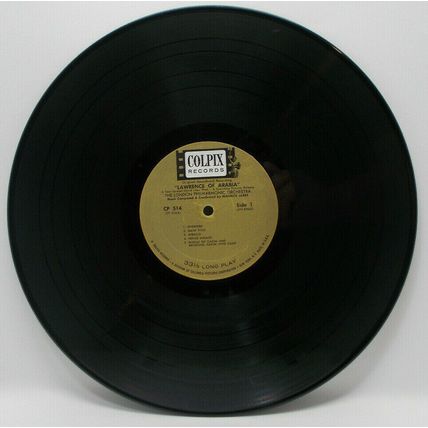 Lawrence of Arabia Soundtrack Maurice Jarre LP CP 514 Vinyl Record Album (P3)