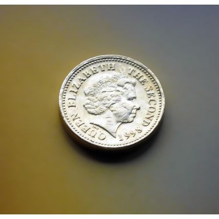 1998 Bailiwick Of Jersey Resolute 1877 Ship £1 Pound Coin circulated Collectable